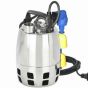 Calpeda GXVM-25-8-GFA Automatic Submersible Pump, Magnetic Float Switch, 10m Cable and QM Control Box (110V)