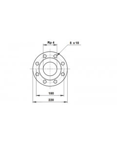 Grundfos 4" BSP PN10/16 Flange Kit