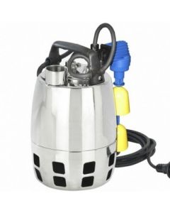 Calpeda GXVM-25-8-GFA Automatic Submersible Pump, Magnetic Float Switch, 10m Cable and QM Control Box (110V)