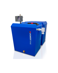 Pedrollo Powertank Rectangular 500 Litre (Variable Speed) TWIN Booster Set