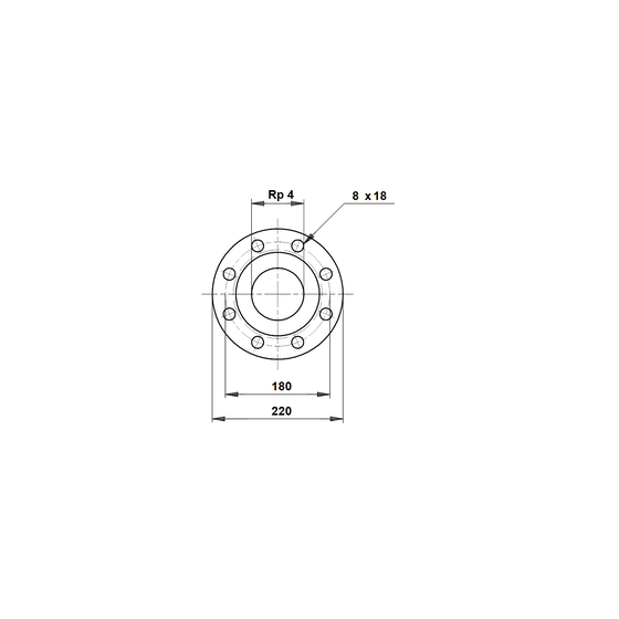 Grundfos 4" BSP PN10/16 Flange Kit