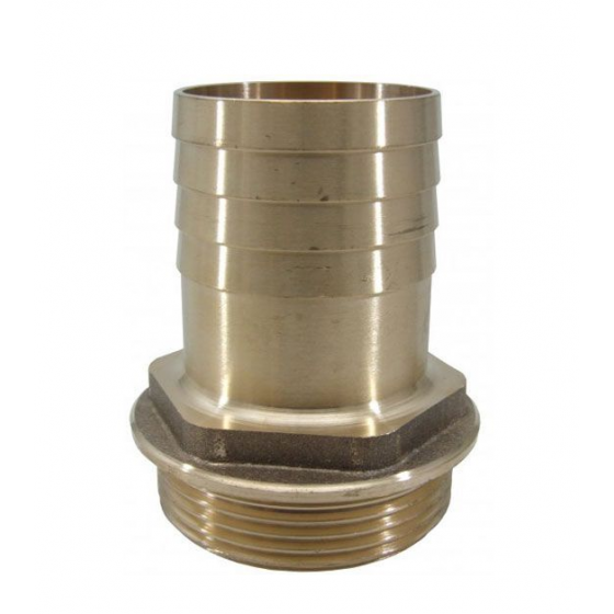 1 1/4" (32mm) Brass Hose Tail - MALE