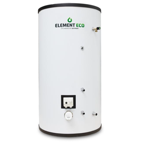 Dutypoint Element ECO Indirect 400 Litre 6 Bar Vertical Reduced Height UHP Cylinder