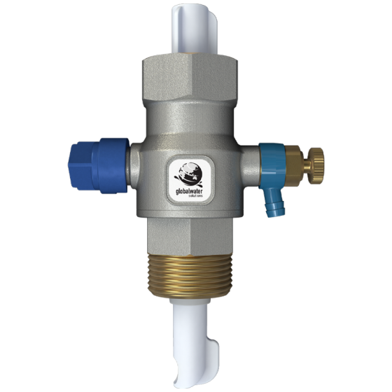 Global FlowThru inline Adaptor - 1" Connection