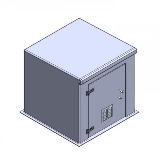 GRP Enclosure 1818 - 1370 x 1370 x 1300mm High *Call for Quote*
