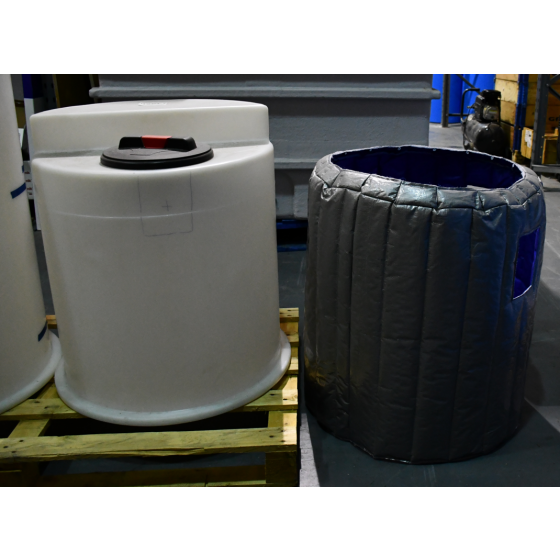 200 Litre (nominal) Plastic Water Storage Tank with Jacket *Clearance*