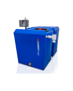 Pedrollo Powertank Rectangular 500 Litre (Variable Speed) TWIN Booster Set