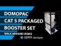 Domopac Portable CAT 5 Packaged Booster Set & Tank