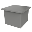 125 Litre GRP One Piece Water Tank - Insulated