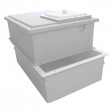 2726 Litre GRP Two Piece Water Tank - Insulated