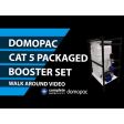 Domopac Portable CAT 5 Packaged Booster Set & Tank