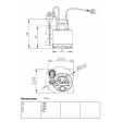 Lowara DOC7 GW Submersible Pump with Magnetic Float Switch (1 Phase)