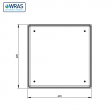 125 Litre GRP Two Piece Water Tank - Insulated
