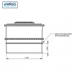 1364 Litre GRP Two Piece Water Tank - Insulated