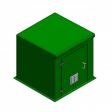 GRP Enclosure 1818 - 1370 x 1370 x 1300mm High *Call for Quote*