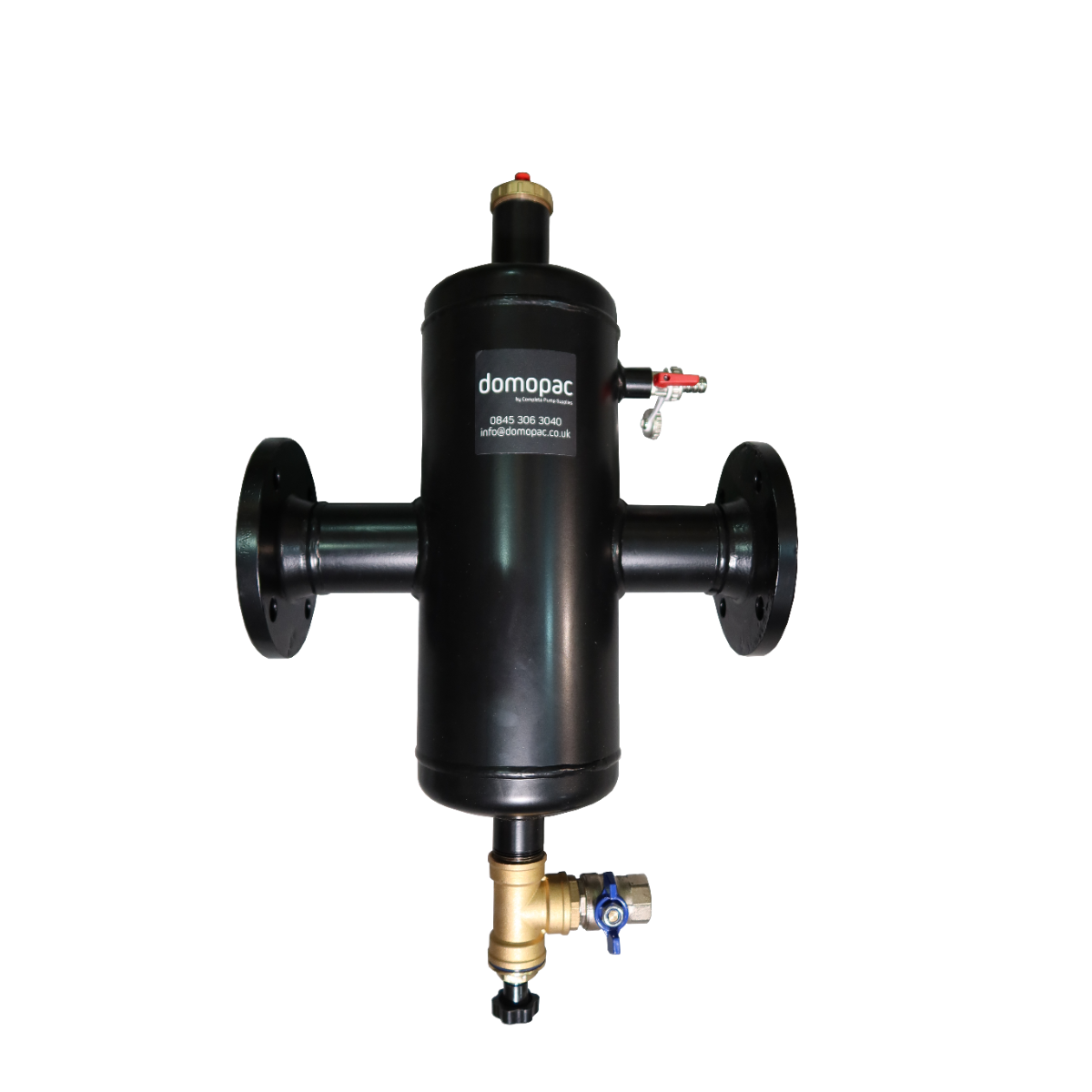 Domovent Clean MAG SS 50mm Stainless Steel Air & Dirt