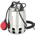 Calpeda GXVm-25-10 Automatic Submersible Pump, Float Switch, 10m Cable and QM Control Box (110V)