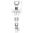 DAB KLPE 40-1800/BQQE/0,7 1x230 50/60 IE3 Single Stage Inline Pump