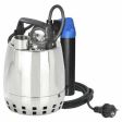 Calpeda GXRM 11-GF Automatic Submersible Pump, Magnetic Float Switch, 10m Cable and QM Control Box (110V)