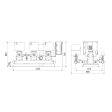 Grundfos Hydro Multi-E 3 CRIE 10-5 Three Pump Booster Set