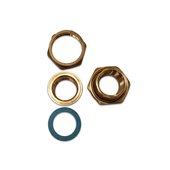 3/4" BSP Brass Union Set