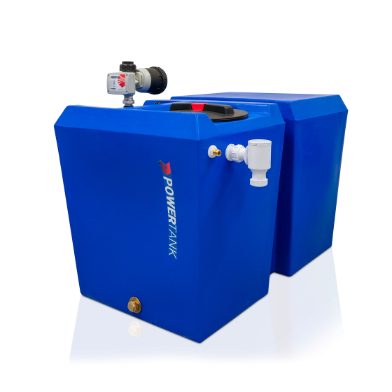 Pedrollo Powertank Rectangular 500 Litre (Fixed Speed) Booster Set