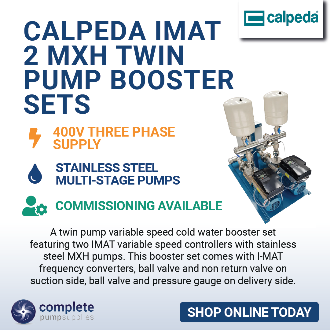 Calpeda Twin Pump Booster Set